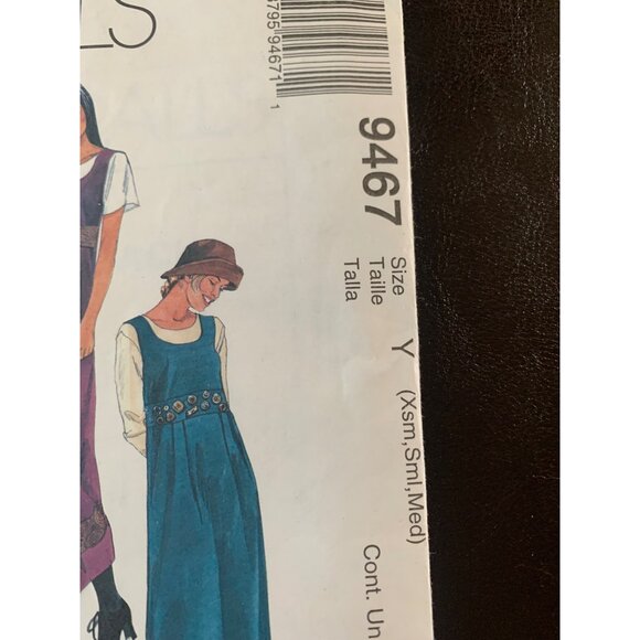 McCall's Misses Jumper Sewing Pattern Sz XS - Med 9467 - Uncut - Picture 4 of 10